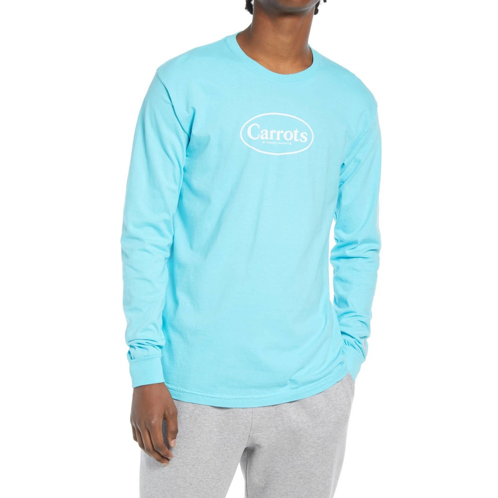 Carrots By Anwar Carrots Men's Classic Oval Logo Long Sleeve Tee T-Shirt